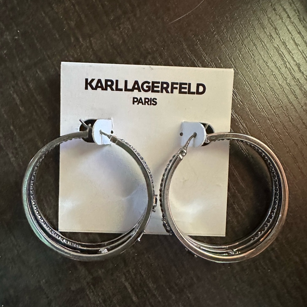 Karllagerfeld earrings
